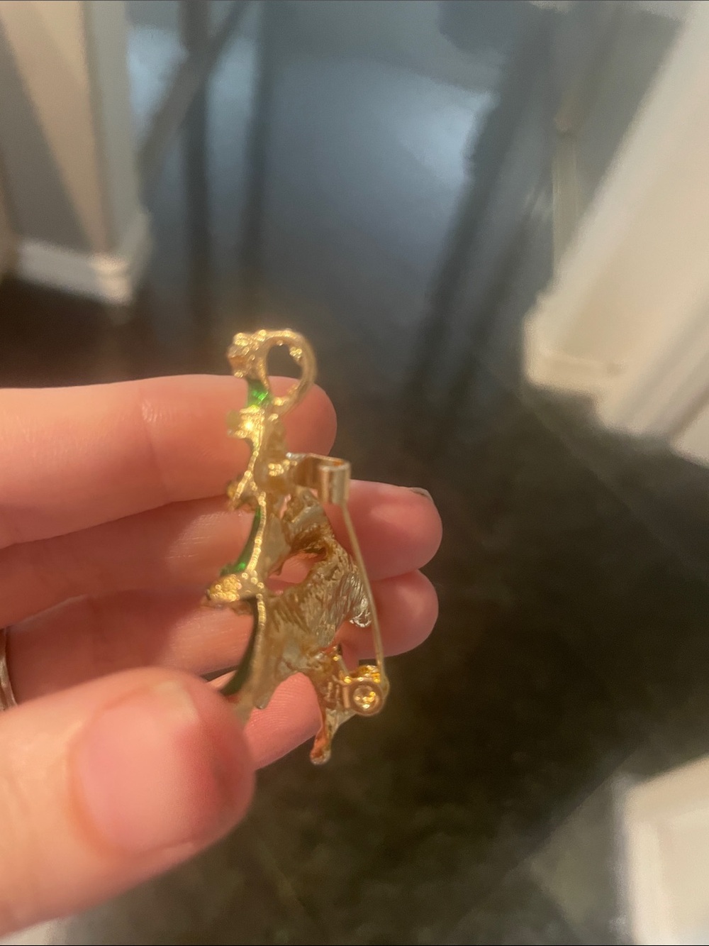 Holiday Tree Brooch - Picture 3 of 4